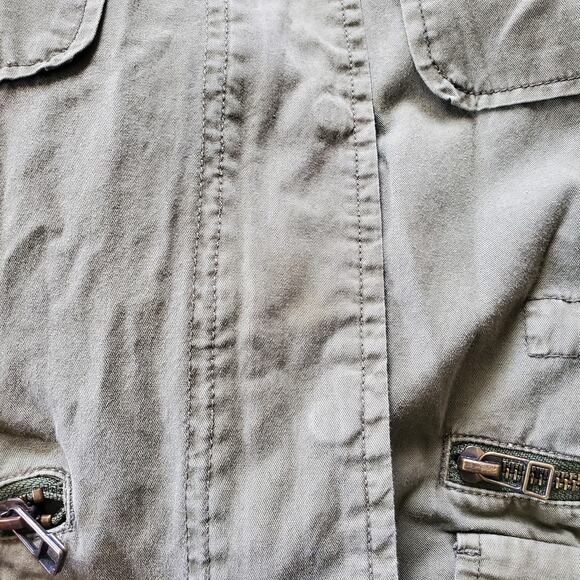 Lily Aldridge For Velvet Ruby Military Inspired Jacket M - Picture 10 of 10